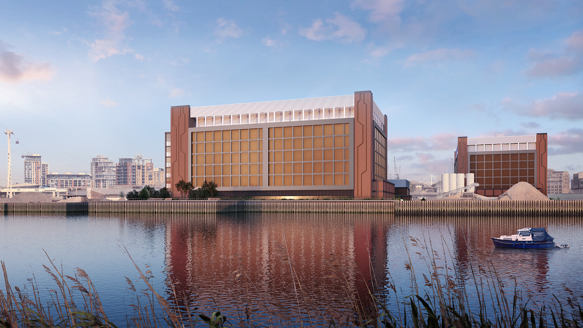 CGI of Your new neighbours at the docks
